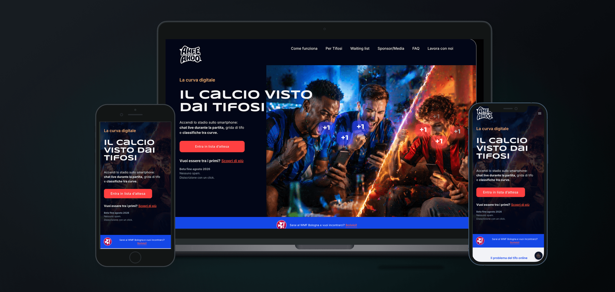 Ahee-Ahoo – Fan-Engagement-Plattform für Italien